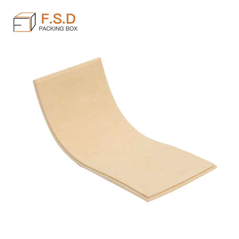 Hot Selling Acrylic with velvet Necklace acrylic Jewelry Display Bracelet Support Jewelry Holder Stand