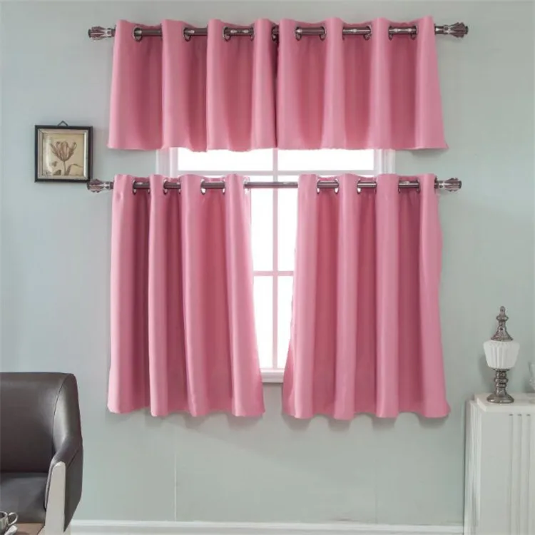 Curtain Set with Valance European and Patterns