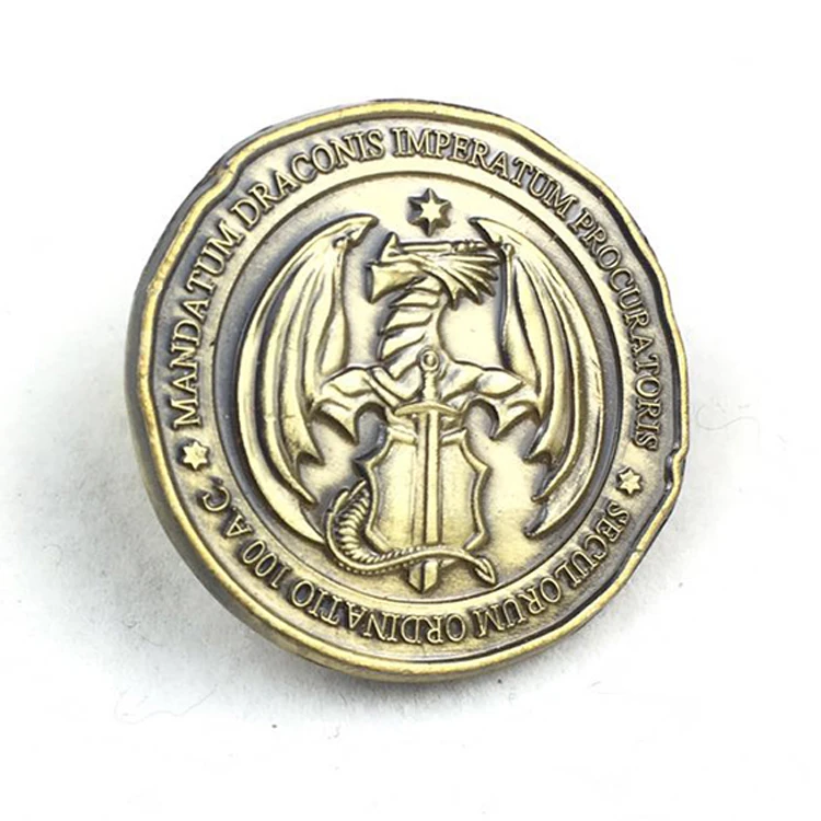 Wholesale Custom Cheap Professional High Quality Metal Game Blank Token Trolley Coin for Board Game