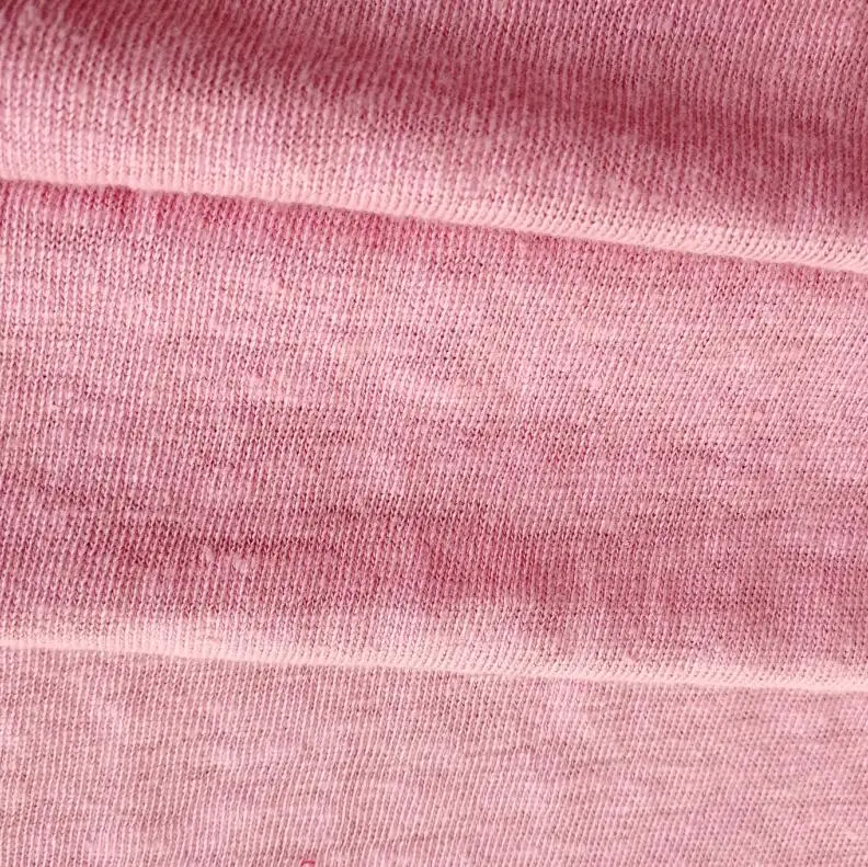 Wholesale high quality organic hemp jersey fabric for clothing