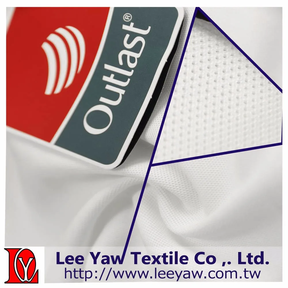 adapt temp regulation cooling pique outlast fabric