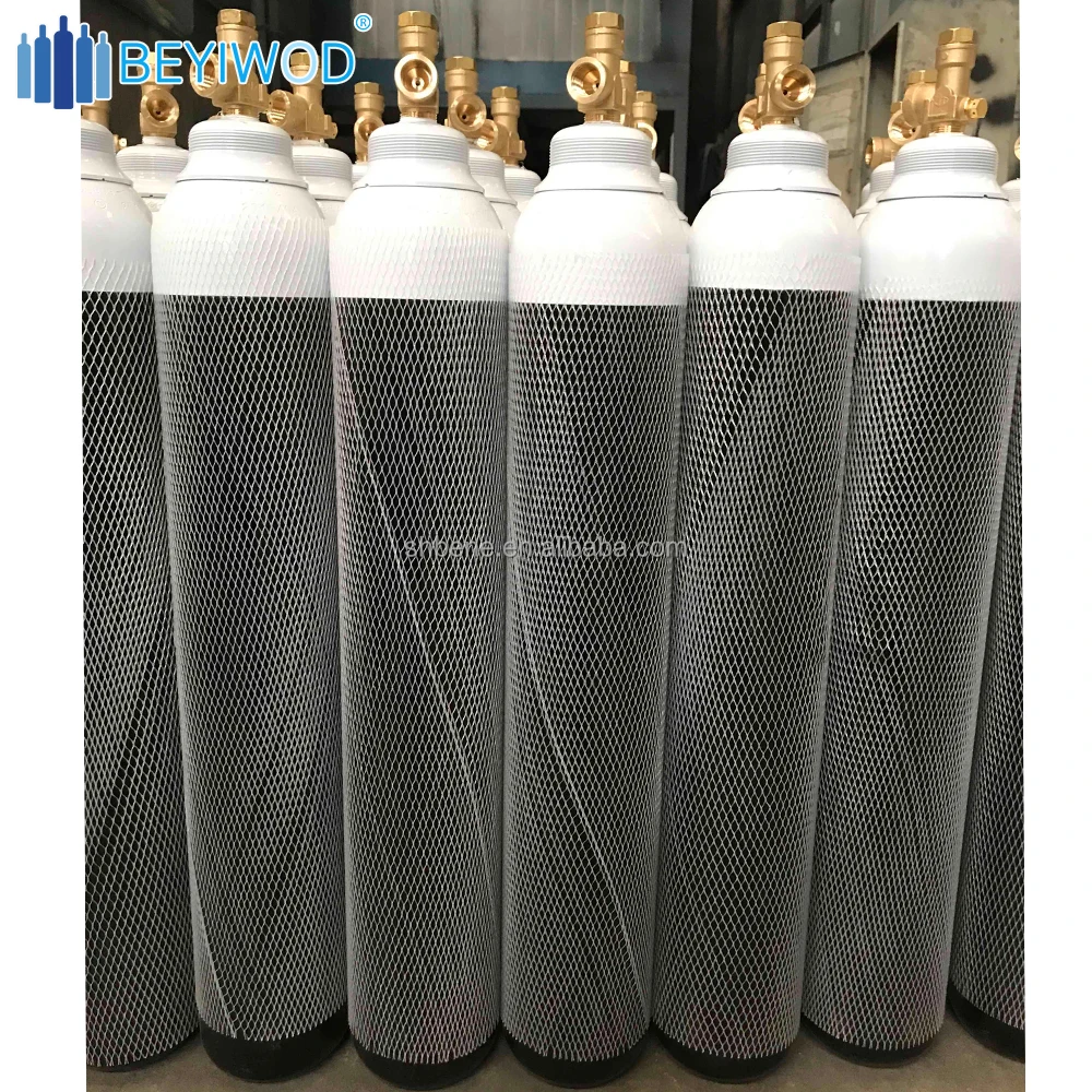 2L 5L 6.7L 8L 10L 13.4L 20L CO2 Cylinder Mixed argon Steel Gas Cylinder