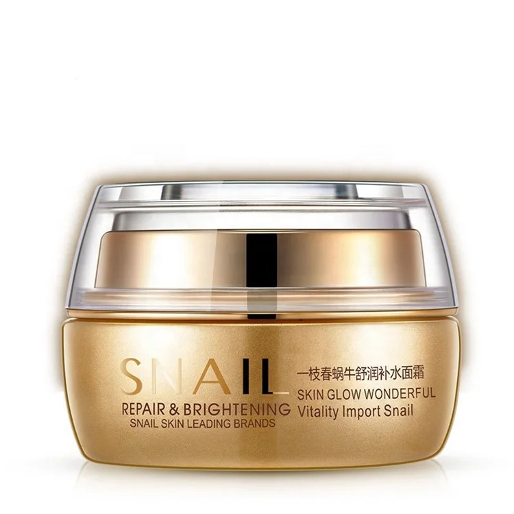 One Spring brand Snail repair Brightening moist and smooth soft tender and delicate face whitening cream