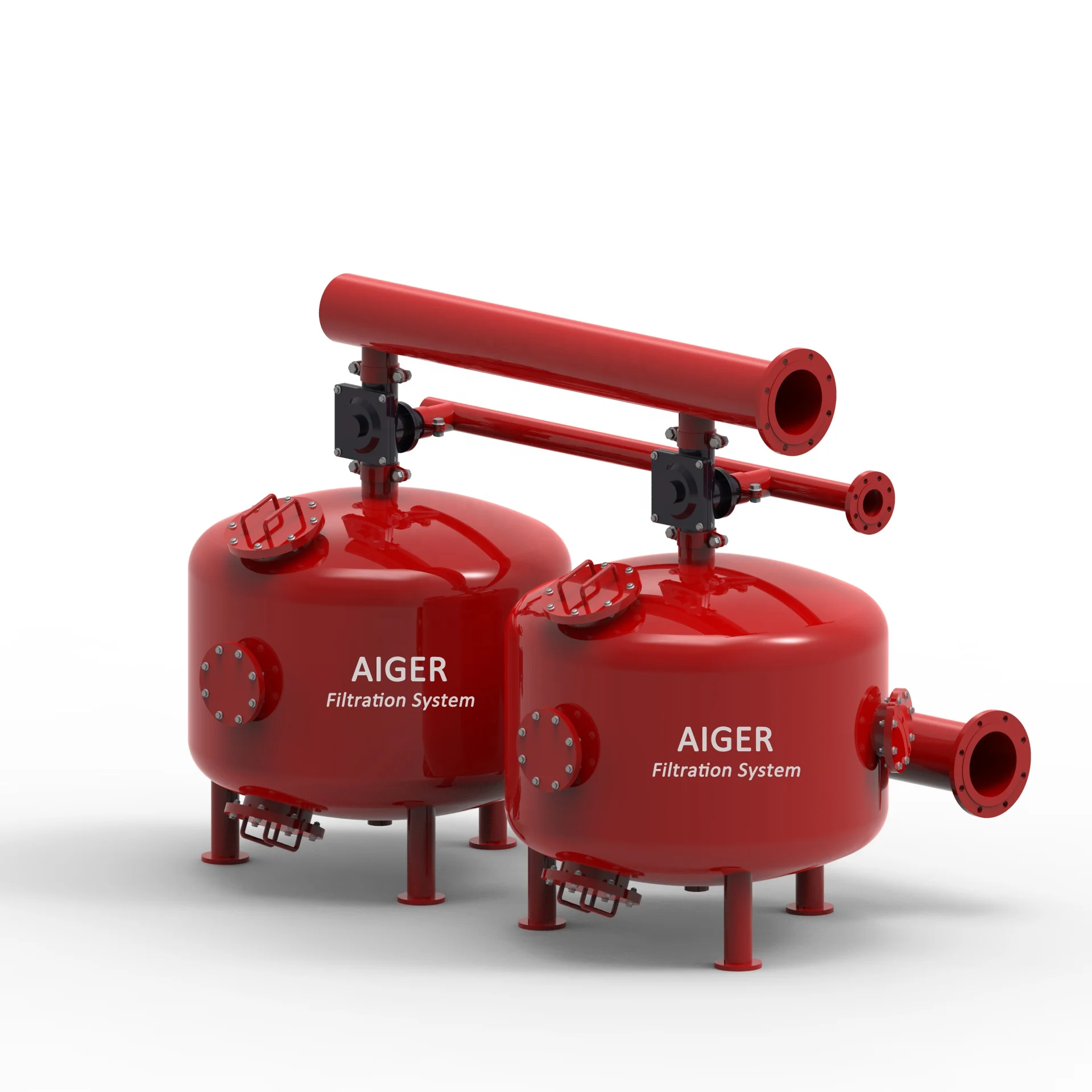 AIGER Quartz Sand Media Sand Filter for Agriculture Drip Irrigation