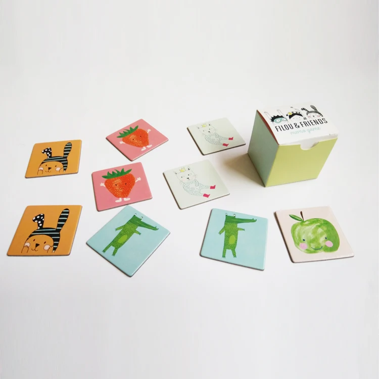Kids Matching Learning Cards Memo Game