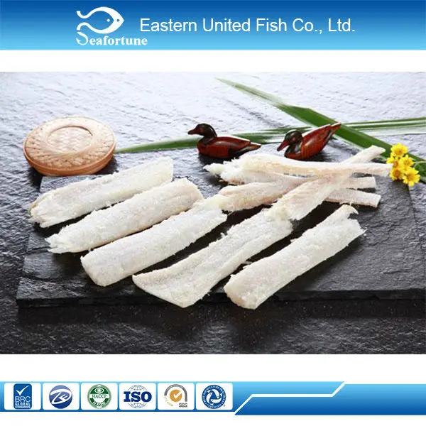 hot sale frozen dried salted pollock fish migas price