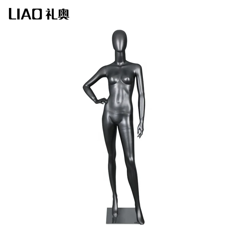 Full body black underwear female mannequin fiberglass women dummy for garments display
