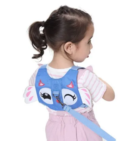 
Kids Safety Walking Harness Leash Backpack Children Wrist Traction Rope Anti Lost Kit 