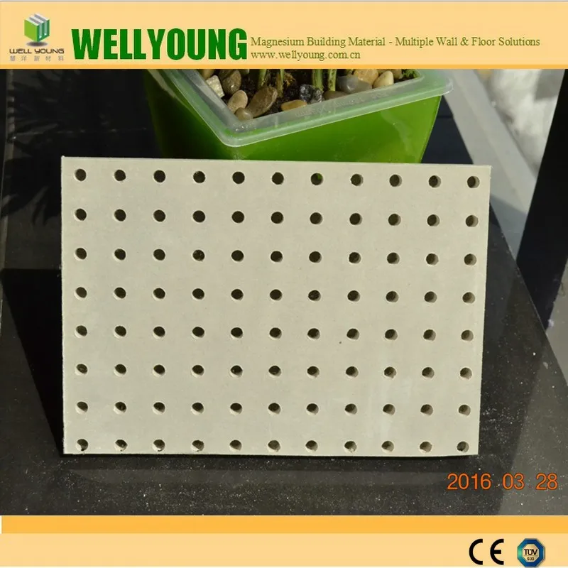 cheap price paper faced fireproof plaster board perforated gypsum board with irregular hole