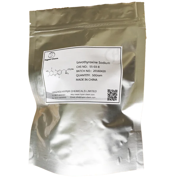 
USP standard API CAS 55-03-8 Levothyroxine sodium 