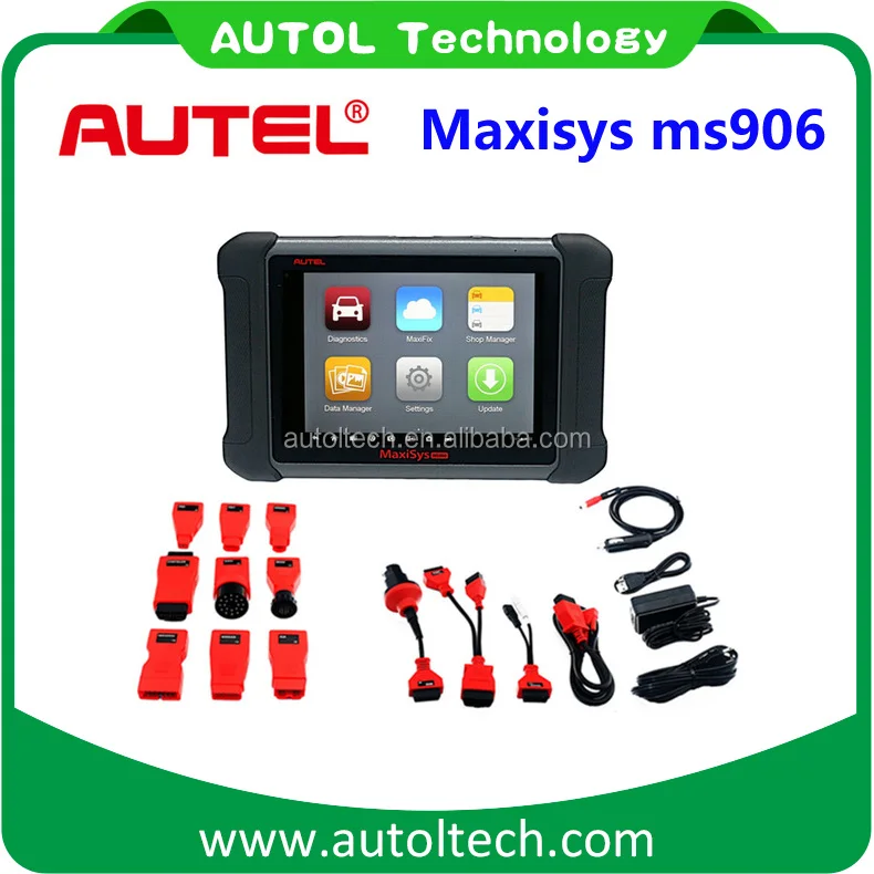 Онлайн-обновление autel maxisys ms906 Автомобильная диагностическая машина для автомобиля универсальная