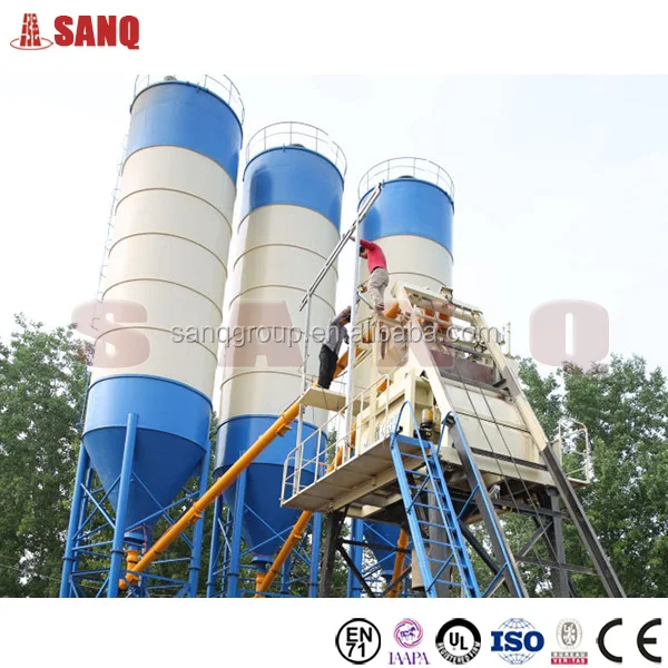 Factory Outlet After-sales Guarantee Ladder-type Hopper Prefabricated Concrete Mixing Plant for Sale