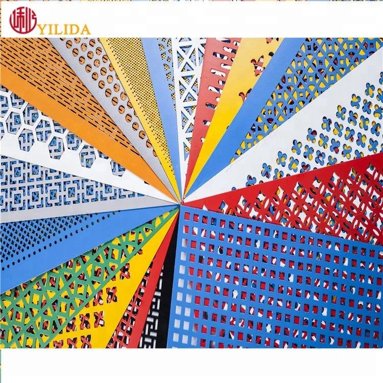 pvc plastic perforated sheet