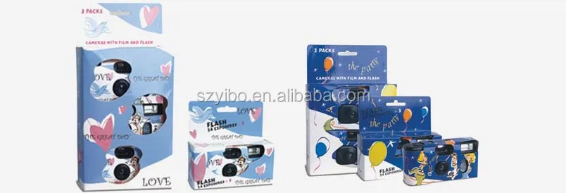 
Wedding/Celebration/Party Camera-35MM Wholesale Disposable Cameras with Fuji 200ASA film and built-in D&G Battery 