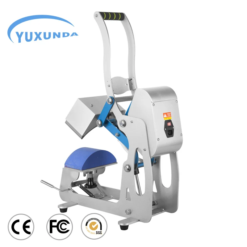 Yuxunda China hat ball cap heat press transfer machine