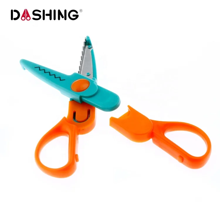 
Hot Student Craft Cutting School Stationery Scissor Set with Plastic Handle 