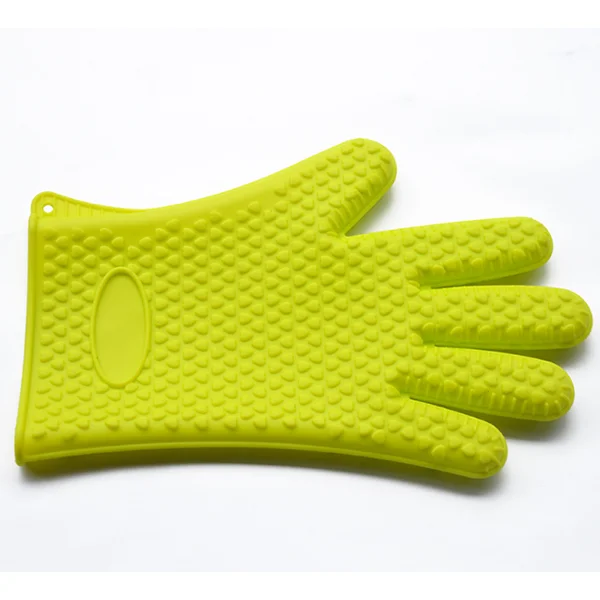 Heat Resistant Thick Silicone Kitchen Barbecue microwave Oven Glove BBQ Grill Oven Mitt Baking gloves