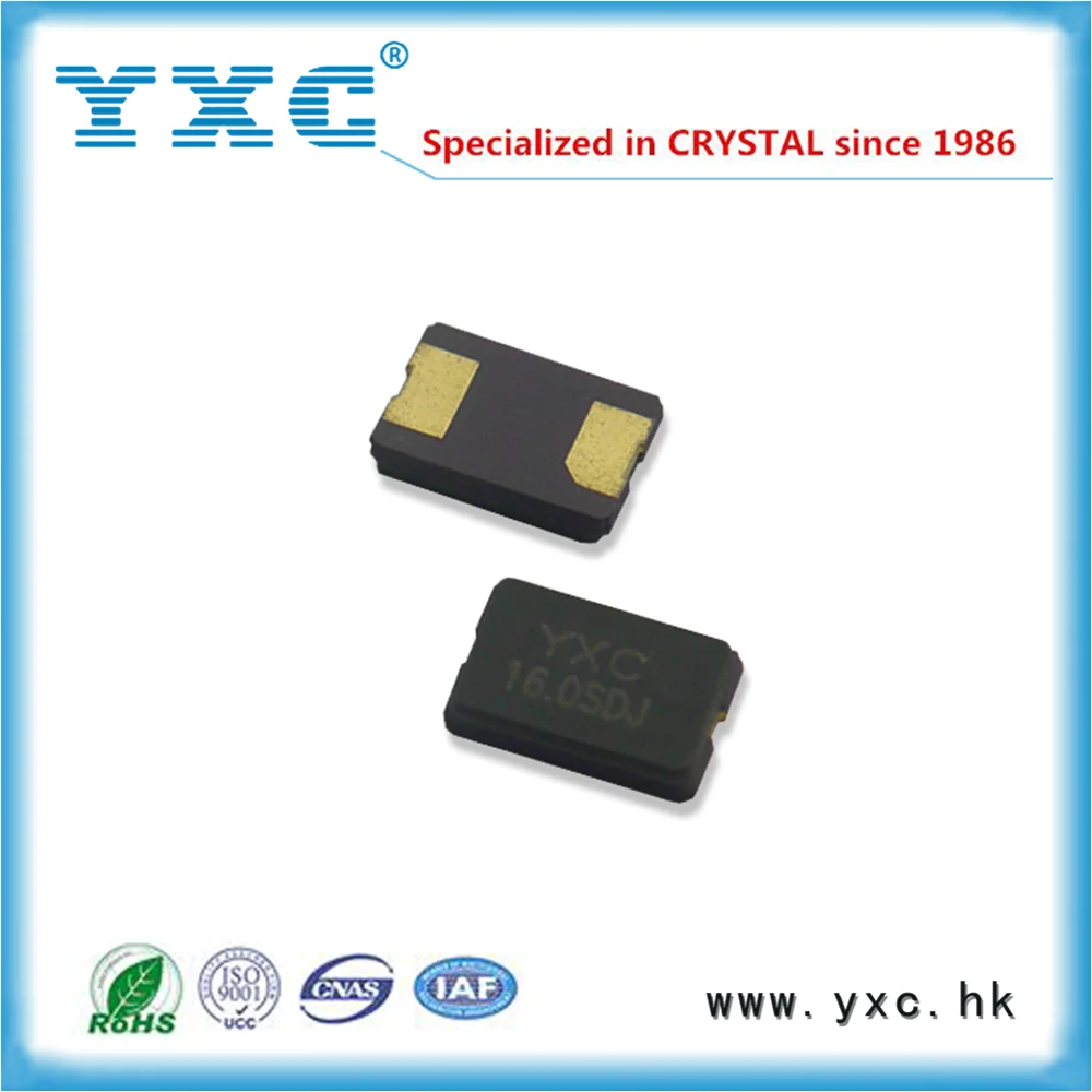 16мГц кварцевый резонатор СМД Кристаллы