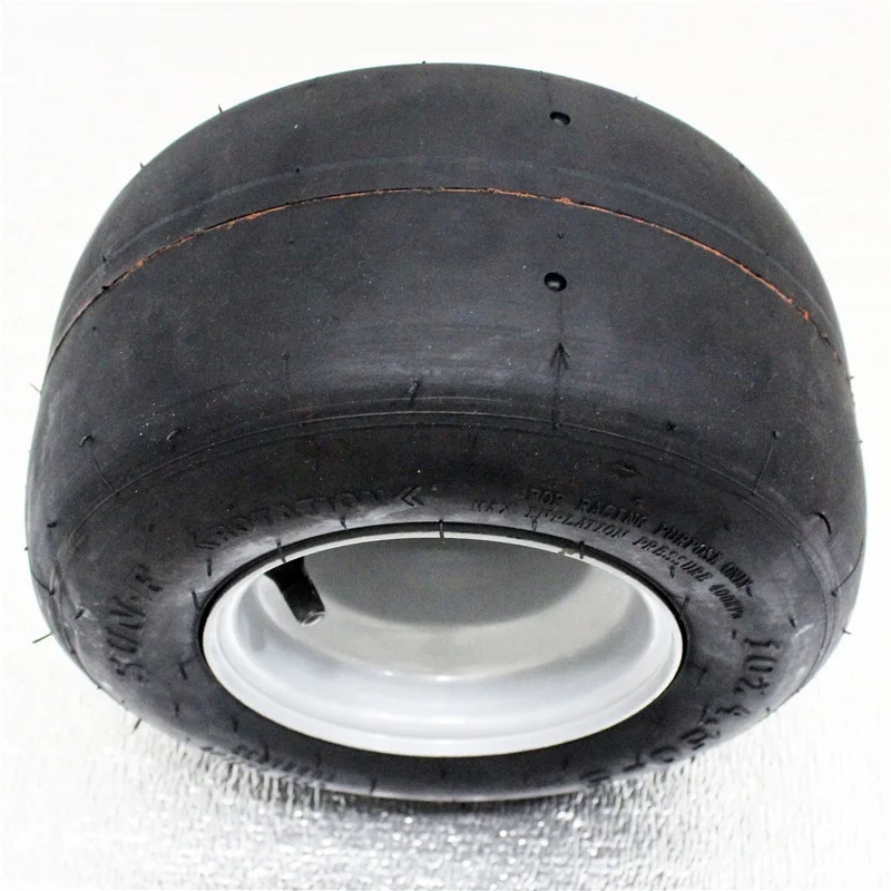 Go kart Drift Trike Mini Bike 10 inch 10x4.5-5 Tire Wheel Rim Assemble Parts