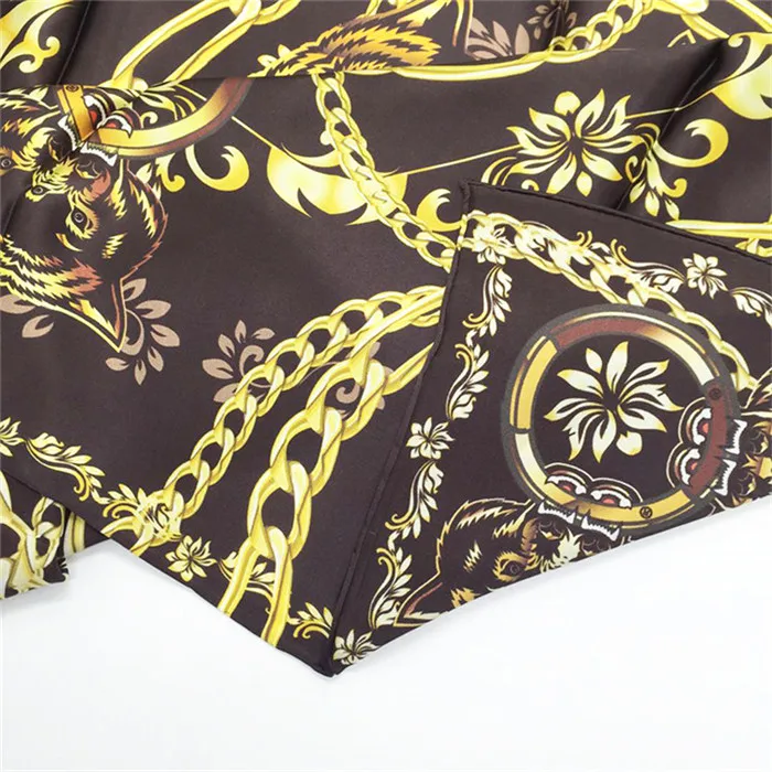 
Wholesale high quality cheap price small MOQ custom digital printing silk cashmere scarf 