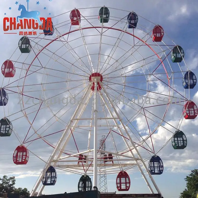 
China Best 42m sky rider ferris wheels mobile park rides 