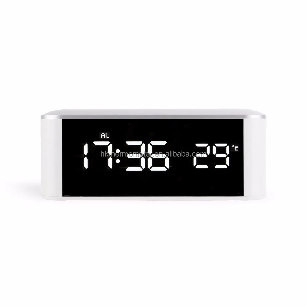 2017 LED alarm clock Jumbo Dislay led Digital clock with temperature sensor for home decor / table use