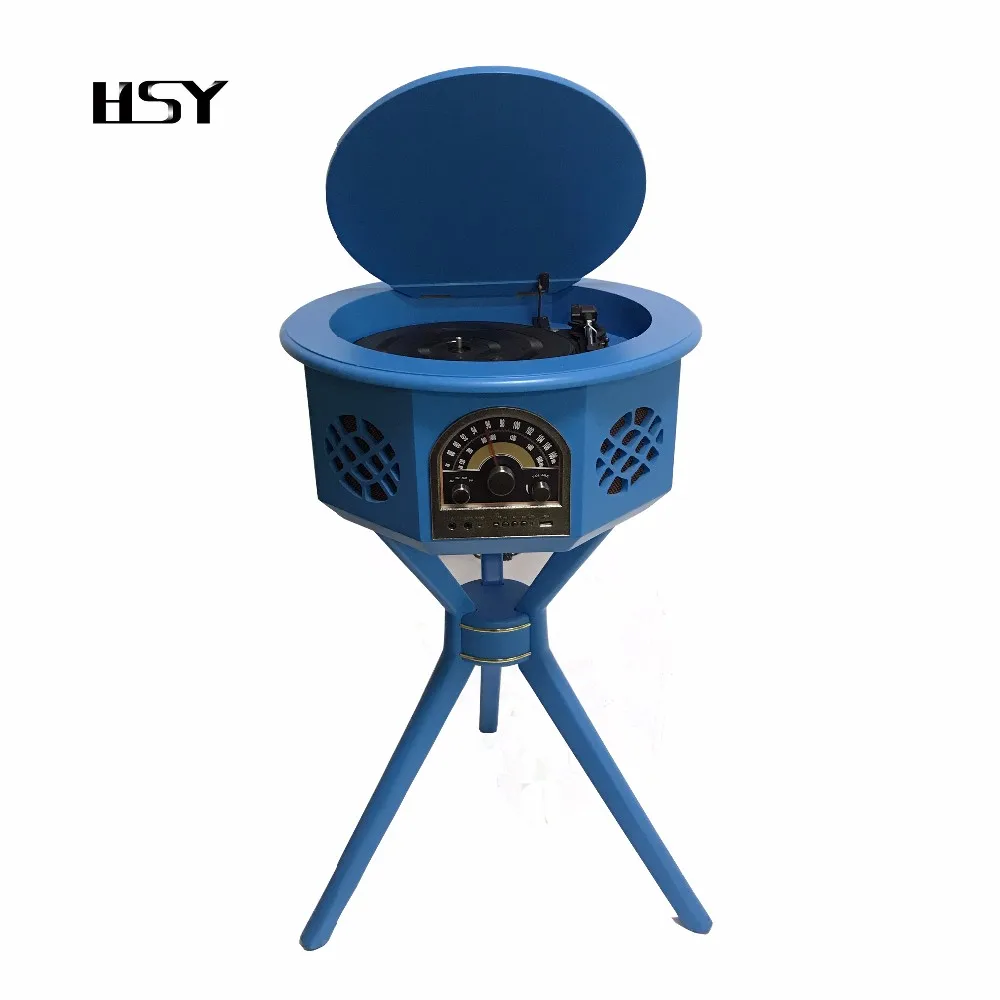 Промышленный маршрутизатор 3 скорости виниловых USB деревянный граммофон Проигрыватель с поддержкой USB, SD карт памяти, CD-плеер с функцией оптом с уголками