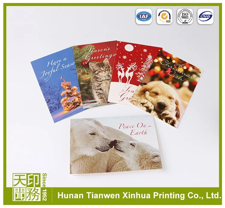 Wholesale handmade happy new year blank popular small stand 3d greeting cards