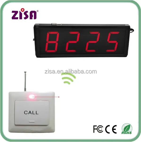 Wireless Hospital Emergency Paging System (Pager) Patient Servier Button