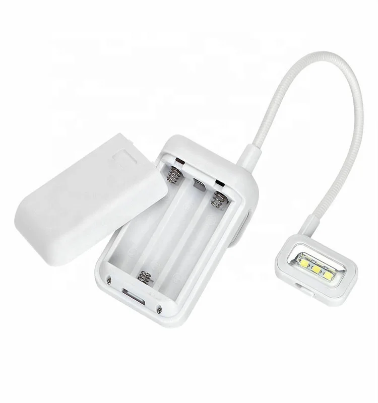 
E-book reading light AAA Battery Power Supply Clip LED luxury book light Kindle series reading light 