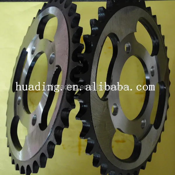 Цепная Звездочка для мотоцикла высокого качества 45 # Steel PULSAR 180CC 428/428H/124L/44T/15T