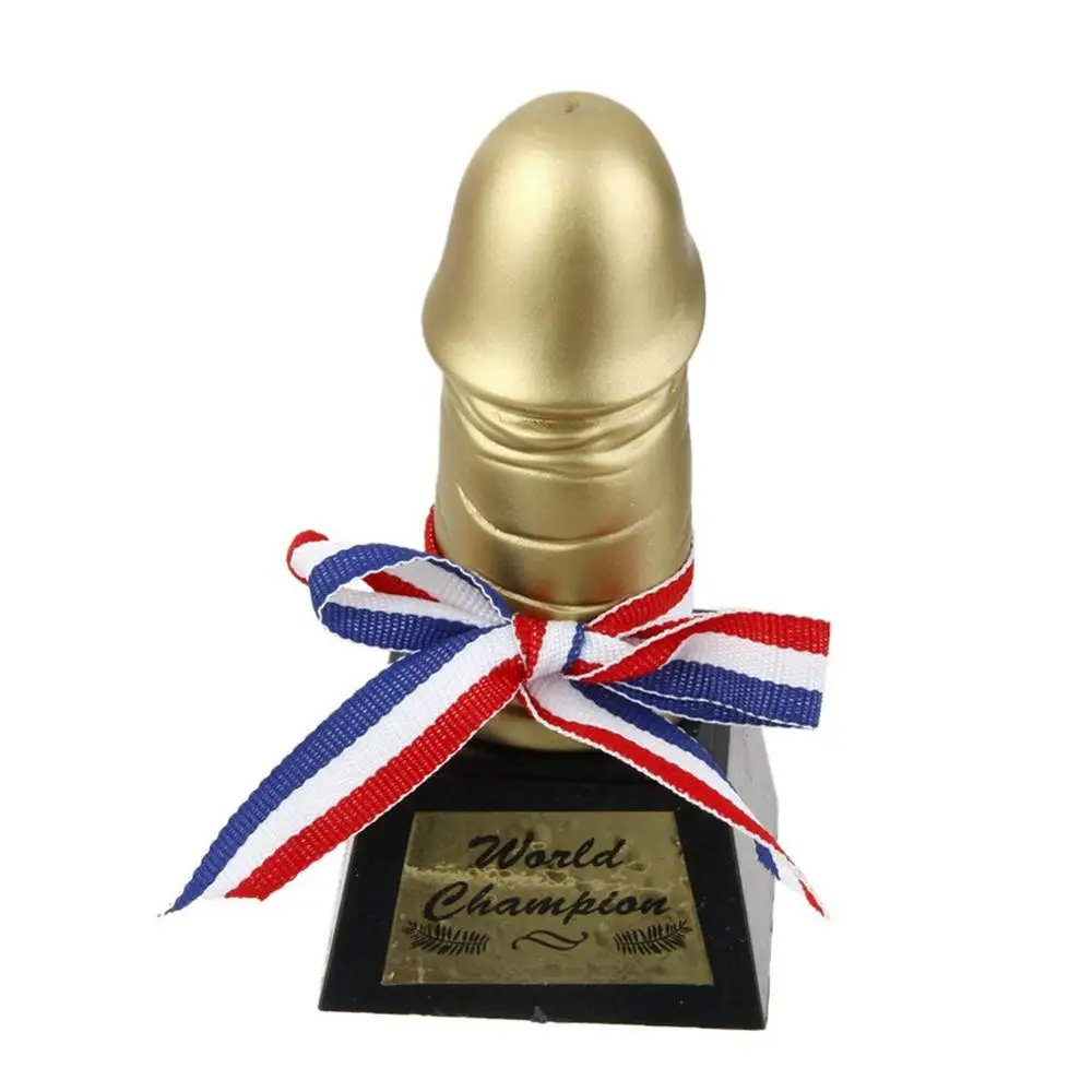 Hen party game props winner picker award bachelorette party decorations man and women chest trophy   LP
