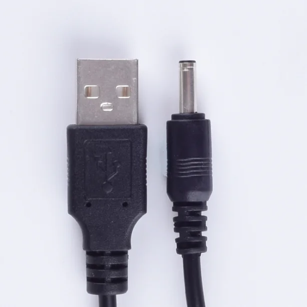 1M 5V 2A USB 2.0 A Type Male to 3.5mm * 1.35mm DC Power Cable Cord 35135 3.5mm 1.35mm