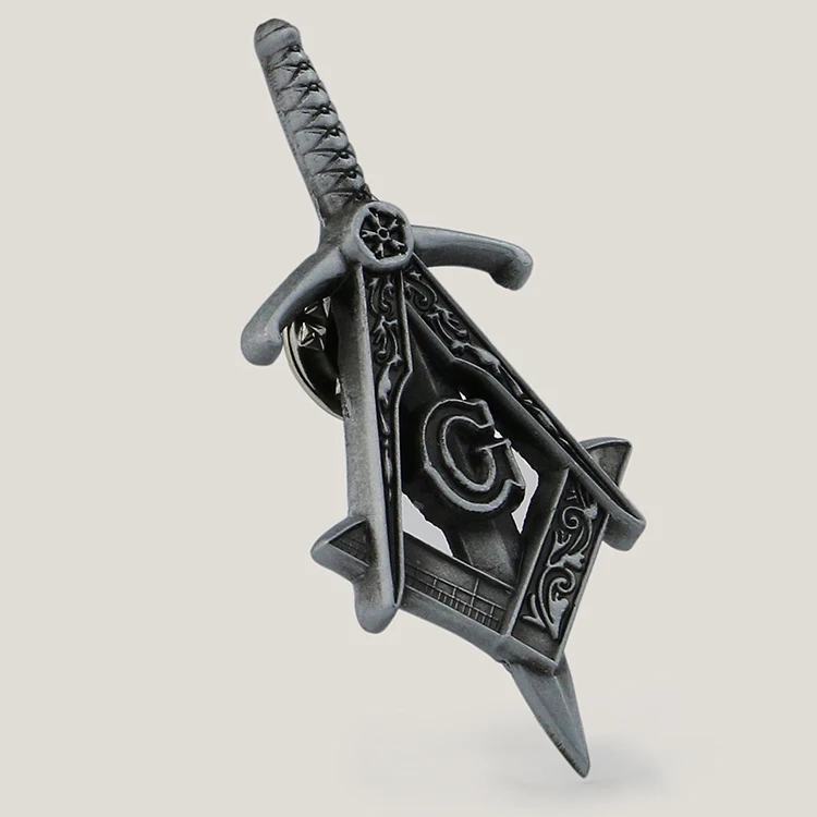 China manufacturer wholesale professional custom masonic poppy lapel pin lapel pin