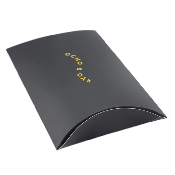 
Elegant Customized Wig Pillow Box for Hair Extension Packaging With Logo Print 