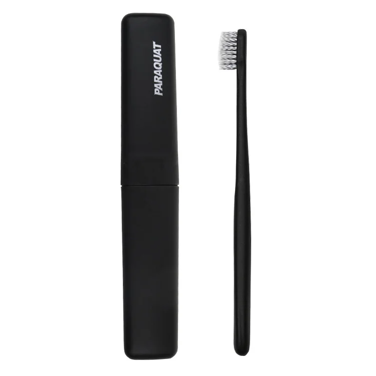 
Customized biodegradable plastic wheat straw toothbrush with box 
