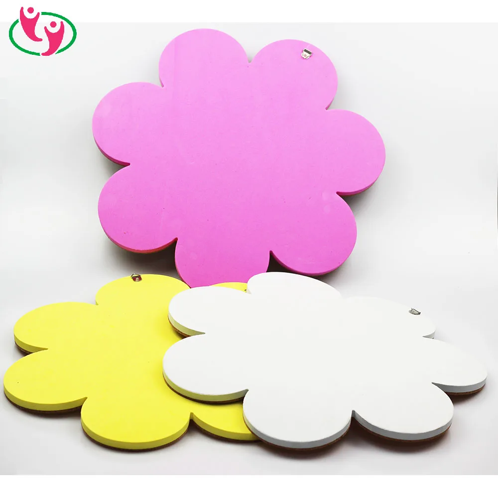 Уникальная декоративная двухсторонняя рекламная доска из ЭВА с вешалкой в форме цветка