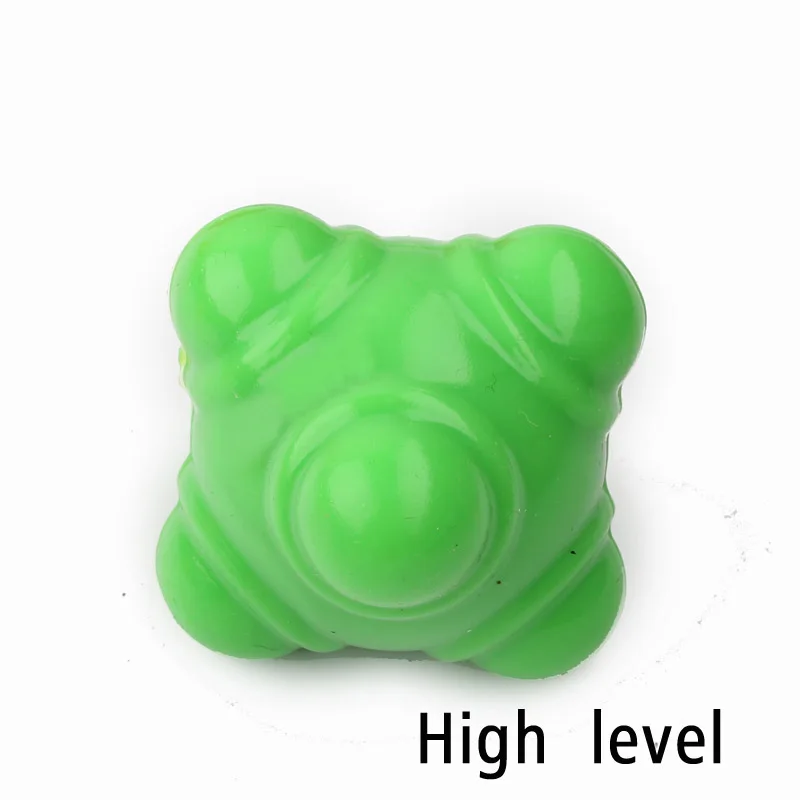 2pcs/lot Silicone hexagonal Reaction Ball Agility Coordination Reflex Exercise Sports Fitness Training Ball