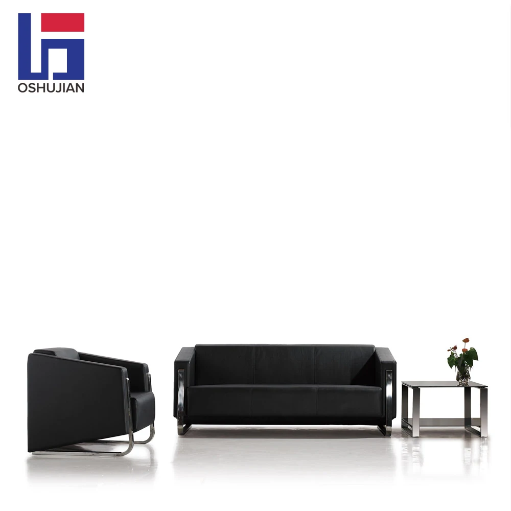 Фабрика foshan, стальная рама, диван, PU диван SJ894