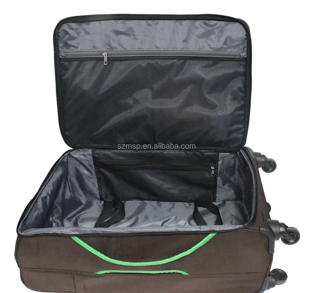 Unisex 360 Degree Noiseless Soft Trolley Luggage Case Custom Brand Airline Travel Bag New Design New Design Airline Unisex