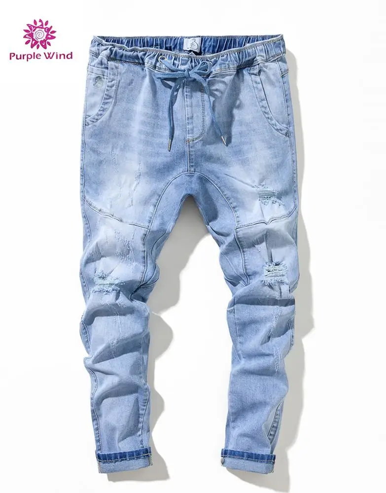 Factory custom cargo stock denim jeans skinny pant jeans men