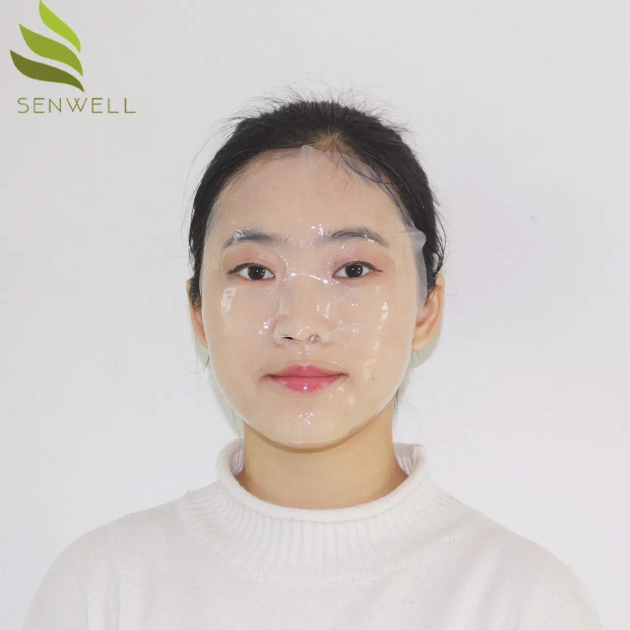 Transparent Diamond private label Hydrogel Collagen Face Mask