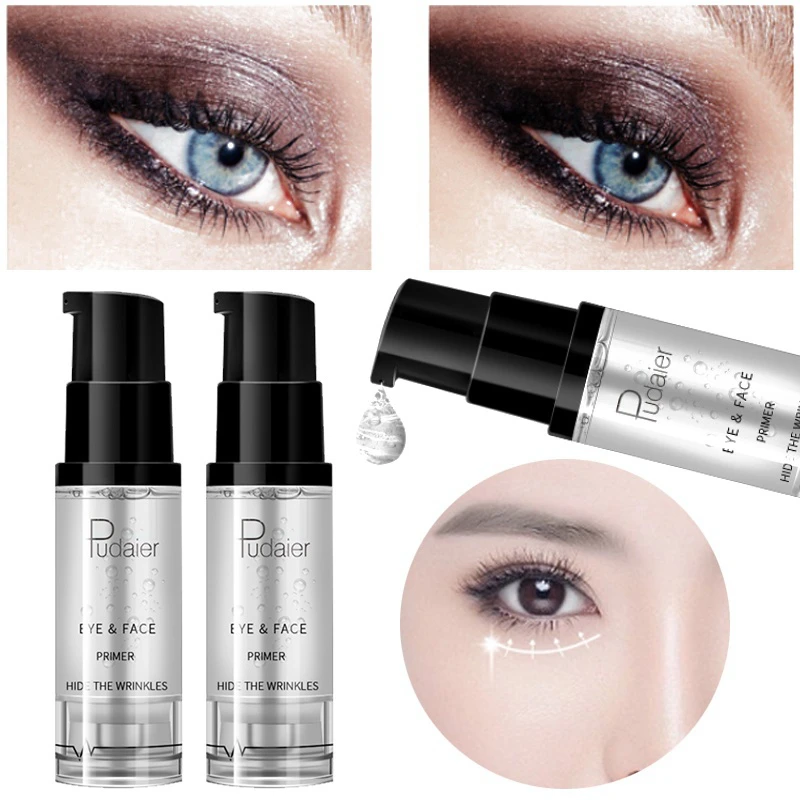 
Pudaier Makeup Foundation Moisturizer Natural Nude Face Eye Base Under Make Up Primer 