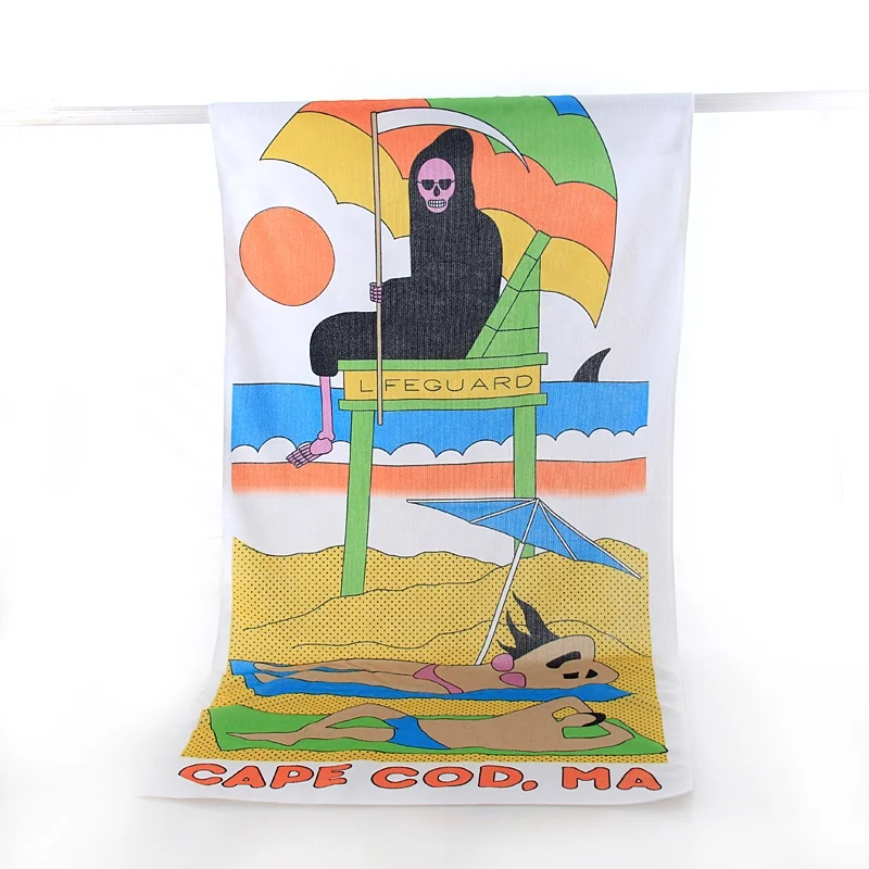 Custom microfiber sublimation printed thermal transfer towel