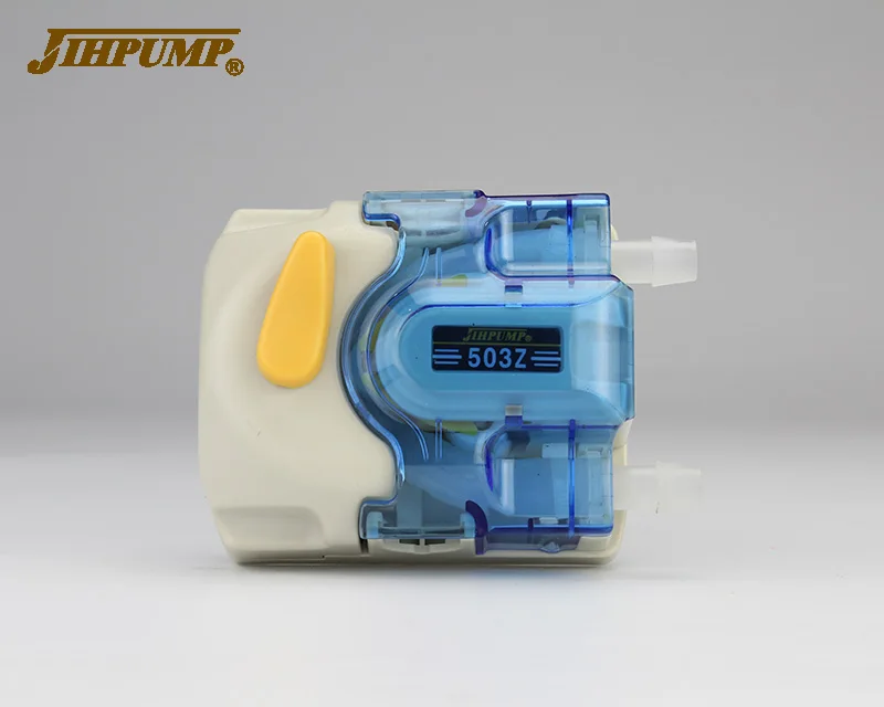 JIHPUMP 2185mL/min Small Mini Micro Easy Load Peristaltic Pump Water Liquid Dosing Transfer Hose Pumps