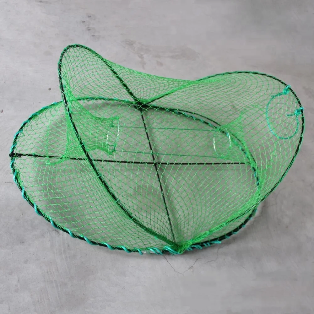 Foldable Polyethylene/NYLON Crab Nets