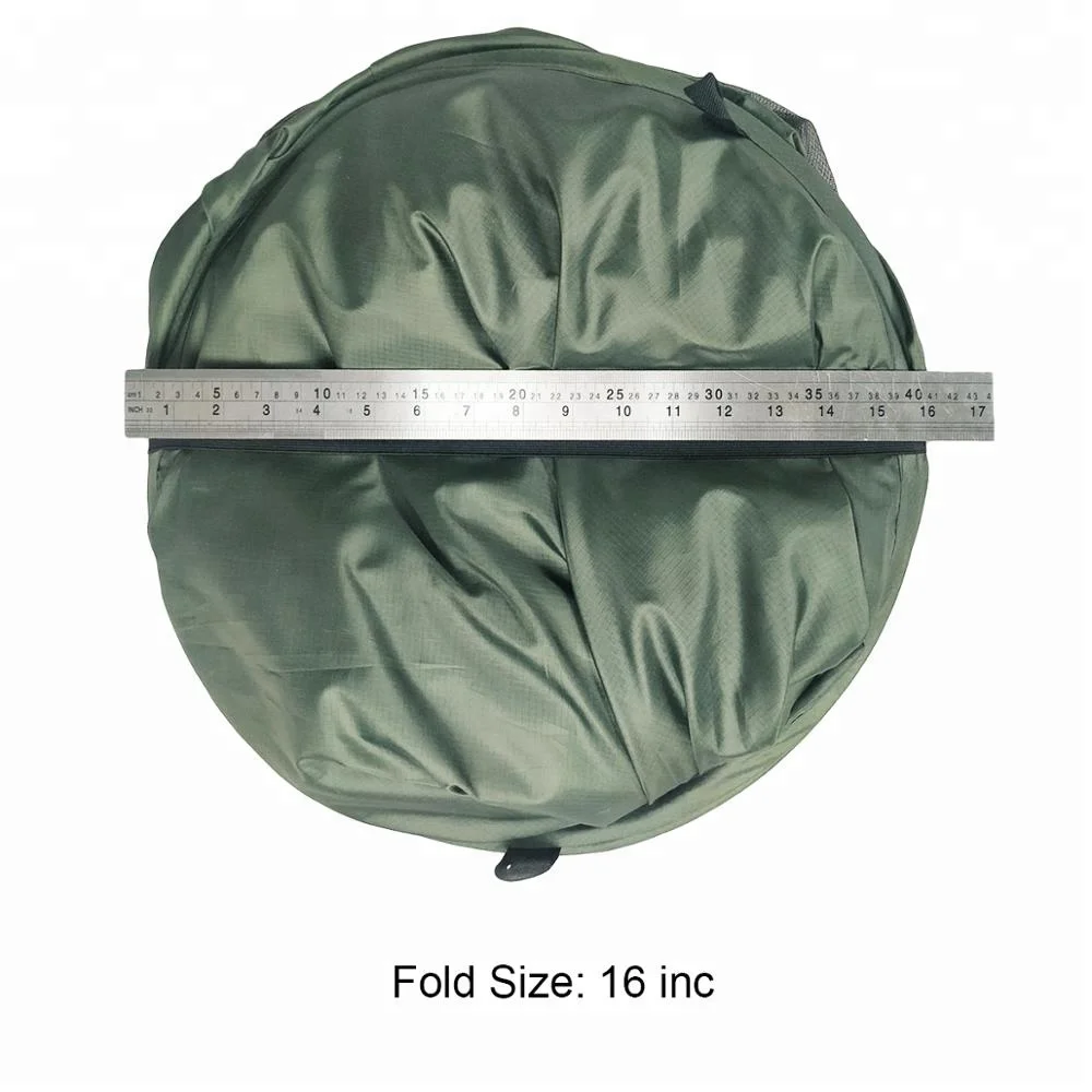 Small Packing Single Folding Beach Shelter Camping Hiking Tactical Outdoor  Mosquito Net Tent