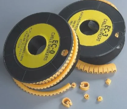 Жёлтый Маркеры кабельные серии EC