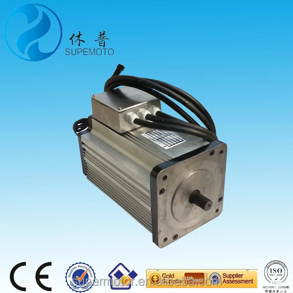 7.5kw 72v Three Phase AC Asynchronous Motor For Electric Vehicle