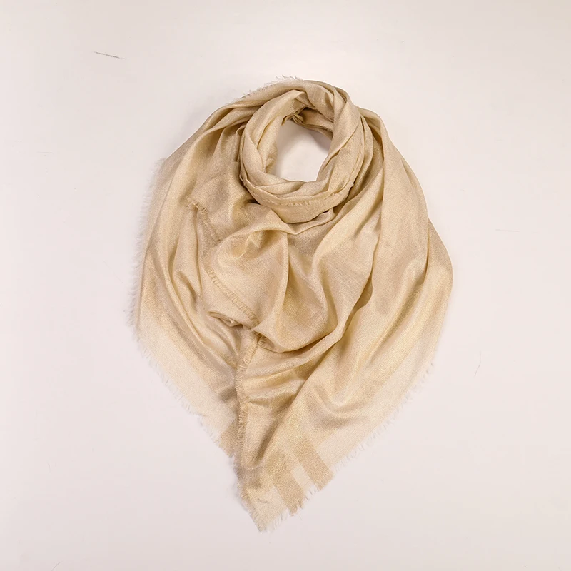 Cashmere Hijab Scarf Wool Oversized Shawl Kashmir Stole Scarf Women Adult EDELWEISS Warm Blankets for Winter Screen Print Scarf